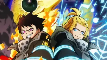 Backdrop for the TV series "Fire Force" #1455996