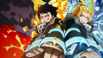 Backdrop for the TV series "Fire Force" #1455997