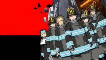 Backdrop for the TV series "Fire Force" #1456001