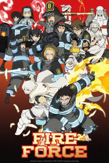 Poster for the TV series "Fire Force" #1456017