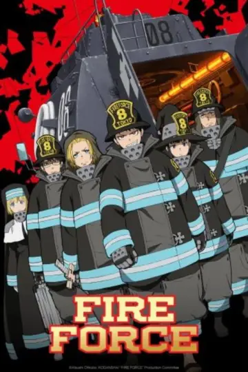 Poster for the TV series "Fire Force" #1456023