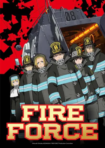 Poster for the TV series "Fire Force" #1456024