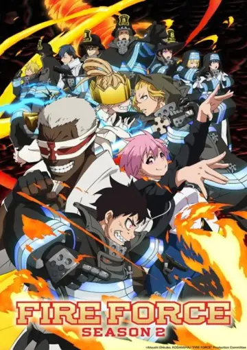 Poster for the TV series "Fire Force" #1456031