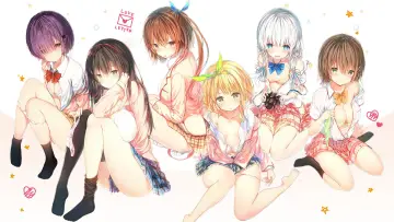 Backdrop for the TV series "Hensuki: Are You Willing to Fall in Love With a Pervert, As Long As She
