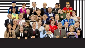 Backdrop for the TV series "The News Puppets" #1372124