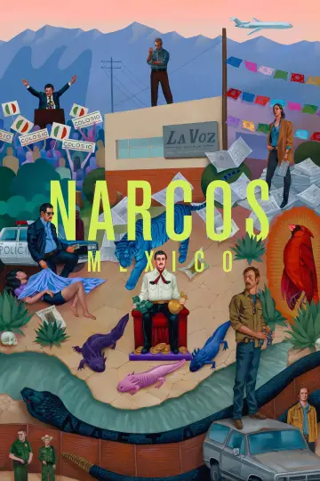Poster for the TV series "Narcos: Mexico" #1342734