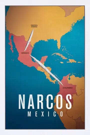 Poster for the TV series "Narcos: Mexico" #1342750