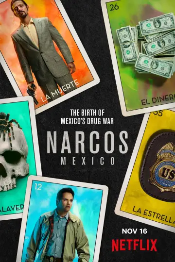 Poster for the TV series "Narcos: Mexico" #1342752