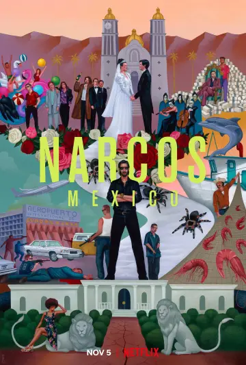 Poster for the TV series "Narcos: Mexico" #1342757