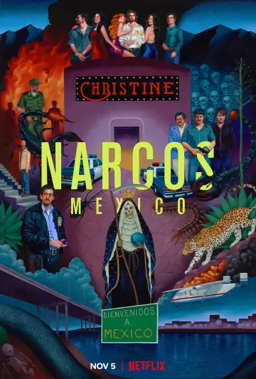 Poster for the TV series "Narcos: Mexico" #1342758