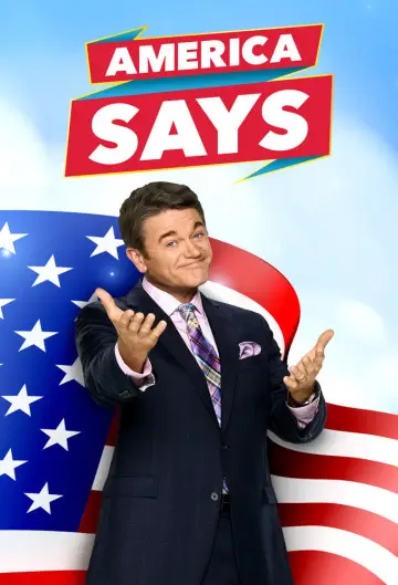 Poster for the TV series "America Says" #1308598