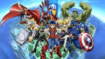 Backdrop for the TV series "Marvel