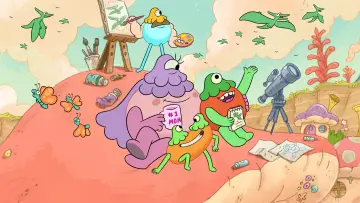 Backdrop for the TV series "The Fungies!" #1542420