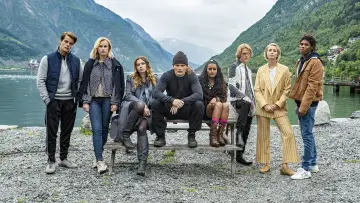 Backdrop for the TV series "Ragnarok" #1442098