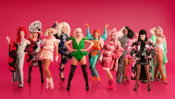 Backdrop for the TV series "RuPaul