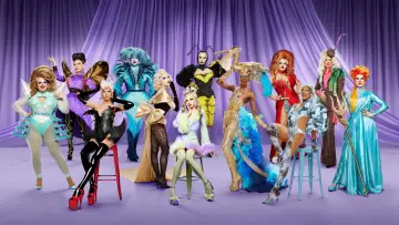Backdrop for the TV series "RuPaul