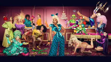 Backdrop for the TV series "RuPaul