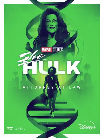 Poster for the TV series "She-Hulk: Attorney at Law" #1356473