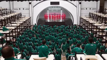 Backdrop for the TV series "Squid Game" #1285691