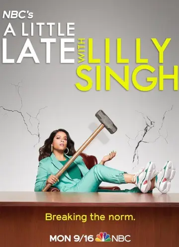 Poster к сериалу "A Little Late with Lilly Singh" #1347631