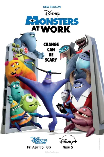 Poster for the TV series "Monsters at Work" #1367498