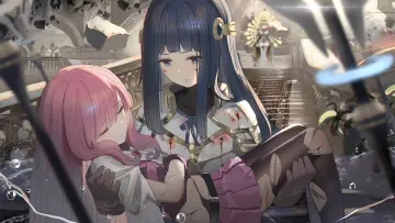 Backdrop for the TV series "Magia Record: Puella Magi Madoka Magica Side Story" #1538773