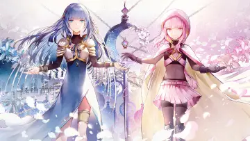 Backdrop for the TV series "Magia Record: Puella Magi Madoka Magica Side Story" #1538778