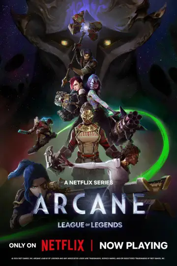Poster к сериалу "Arcane" #1307913