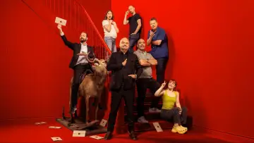 Backdrop for the TV series "Taskmaster Norway" #1436692
