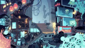 Backdrop for the TV series "Adventure Time: Distant Lands" #1399220