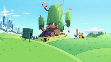 Backdrop for the TV series "Adventure Time: Distant Lands" #1399228