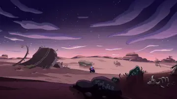 Backdrop for the TV series "Adventure Time: Distant Lands" #1399244
