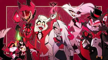 Backdrop for the TV series "Hazbin Hotel" #1307408