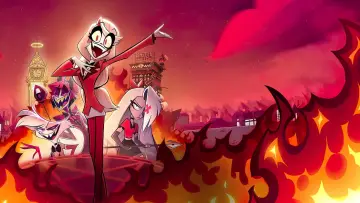 Backdrop for the TV series "Hazbin Hotel" #1307412