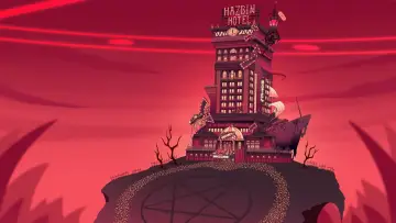 Backdrop for the TV series "Hazbin Hotel" #1307415