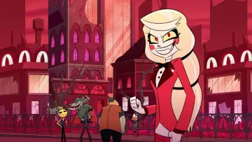 Backdrop for the TV series "Hazbin Hotel" #1307421