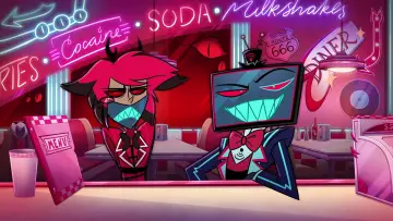 Backdrop for the TV series "Hazbin Hotel" #1307436