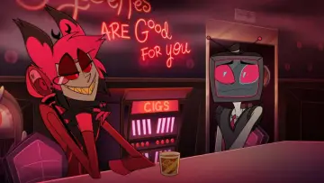 Backdrop for the TV series "Hazbin Hotel" #1307438