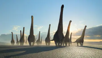 Backdrop for the TV series "Prehistoric Planet" #1366887