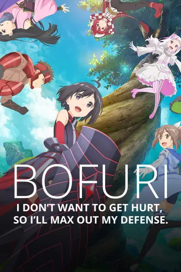 Poster for the TV series "BOFURI: I Don