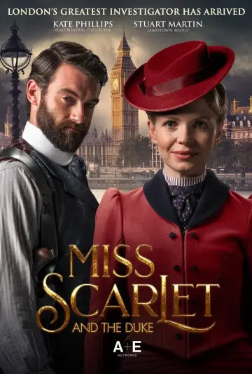 Poster for the TV series "Miss Scarlet" #1351513