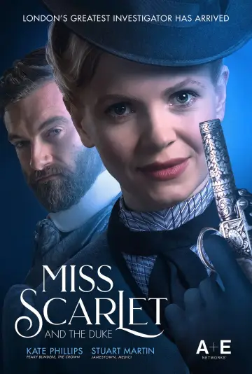 Poster for the TV series "Miss Scarlet" #1351514