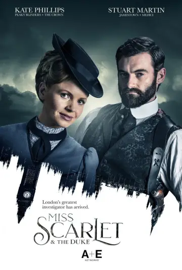 Poster for the TV series "Miss Scarlet" #1351515