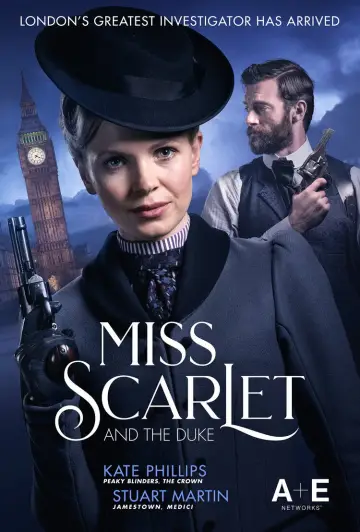 Poster for the TV series "Miss Scarlet" #1351516