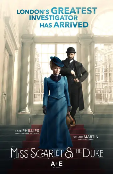 Poster for the TV series "Miss Scarlet" #1351517