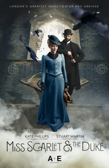 Poster for the TV series "Miss Scarlet" #1351520