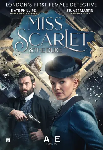 Poster for the TV series "Miss Scarlet" #1351521
