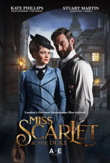 Poster for the TV series "Miss Scarlet" #1351522