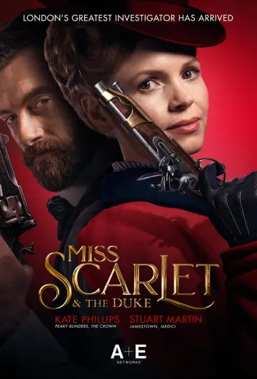 Poster for the TV series "Miss Scarlet" #1351523