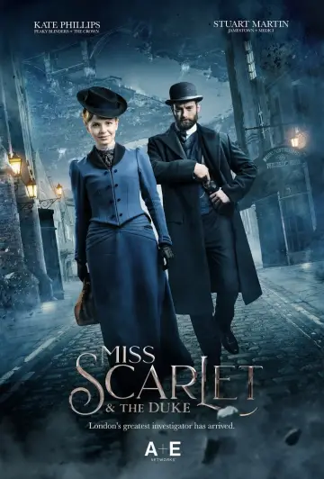 Poster for the TV series "Miss Scarlet" #1351524
